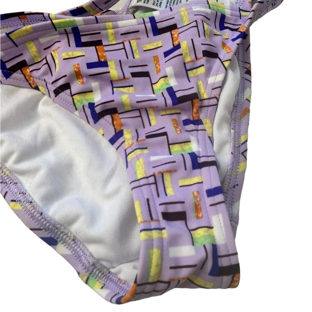 New Out From Under Bikini Set String Geometric Pa… - image 5
